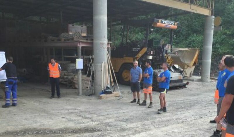 Fertigerkurs Kieswerk Saffental - 2