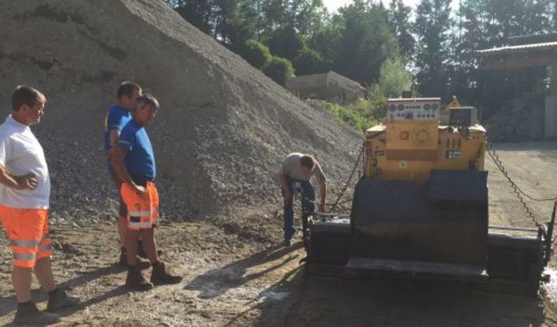 Fertigerkurs Kieswerk Saffental - 3