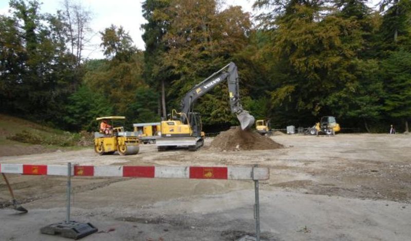 Parkplatz Schloss Heidegg - 1