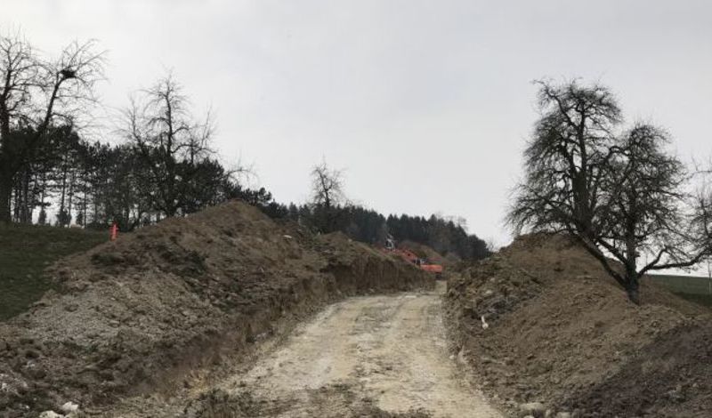 Start Vorbereitungen Deponie Saffental - 5
