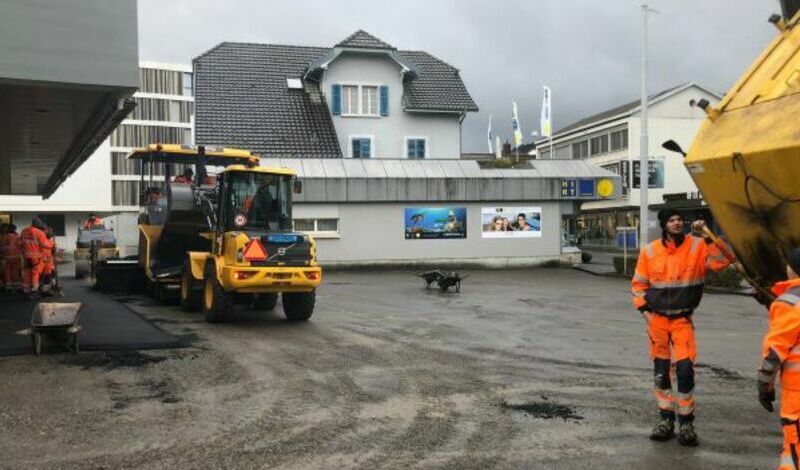Belagsarbeiten Dosenbach - Reinach - 2