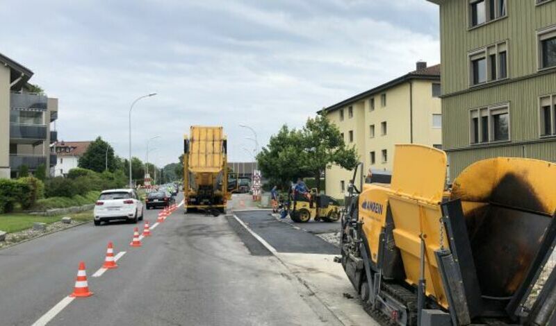 Belagsarbeiten Siebensprung - Schenkon - 5