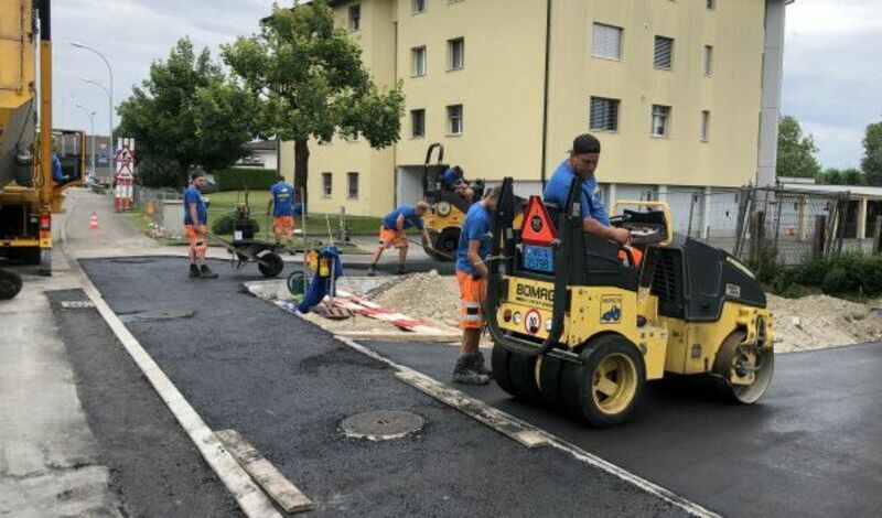 Belagsarbeiten Siebensprung - Schenkon - 4