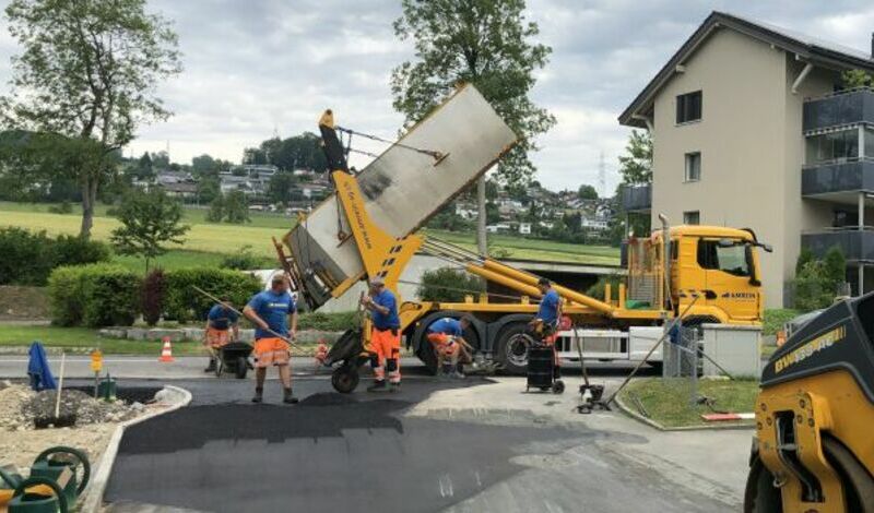 Belagsarbeiten Siebensprung - Schenkon - 3