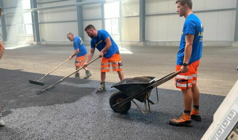 Belagsarbeiten Kaltband - Reinach - 5